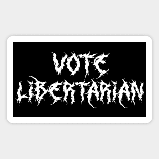 Libertarian Metal Magnet